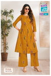 Tulsi Vol 2 By Mcm Cotton Printed A Line Kurti With Bottom Exporters In India